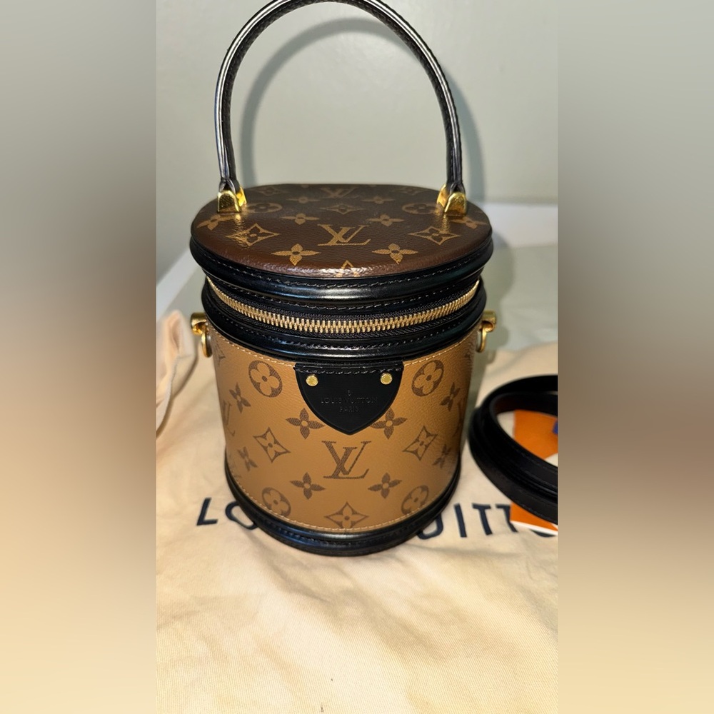 Authentic Louis Vuitton Cannes Monogram Reverse Canvas Bag - Picture 2 of 16